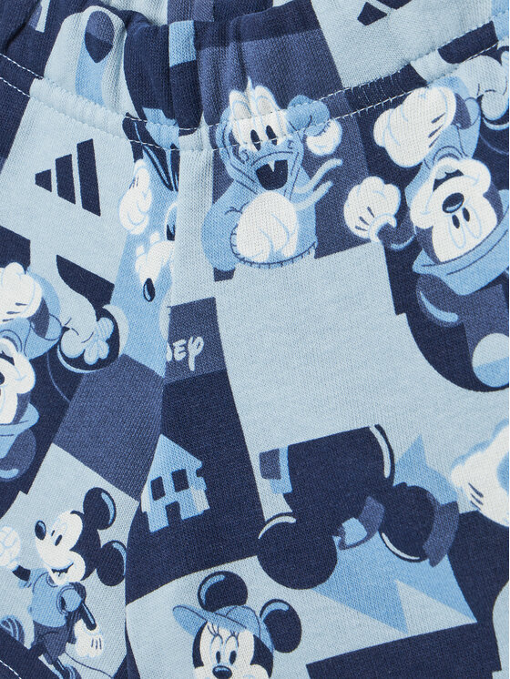adidas adidas Komplet t-shirt i spodenki Disney Mickey Mouse JD0377 Granatowy Regular Fit