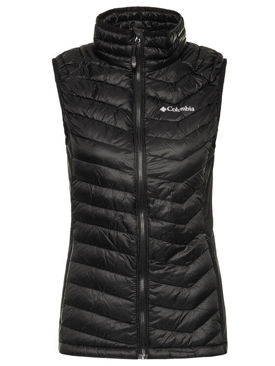 Columbia Columbia Vestă Powder Pass Vest EK0192 Negru Regular Fit