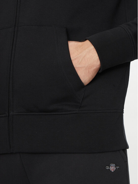 Gant Gant Džemperis Graphic 2044015 Juoda Regular Fit