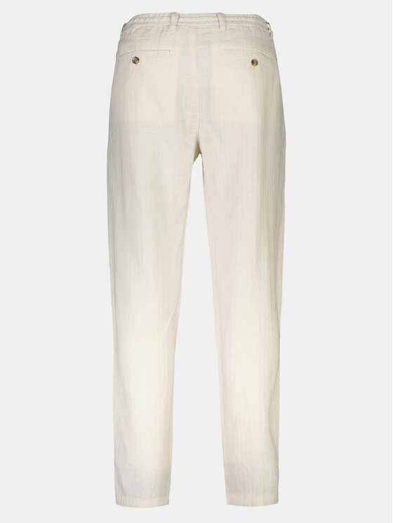 Lindbergh Lindbergh Stoffhose 30-003020 Weiß Relaxed Fit