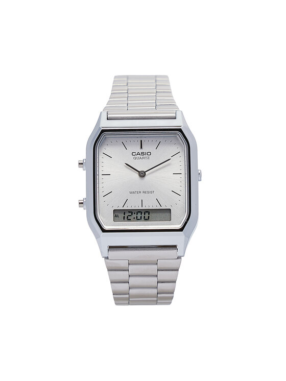 Casio Casio Karóra Vintage Maxi AQ-230A-7AMQYES Ezüst