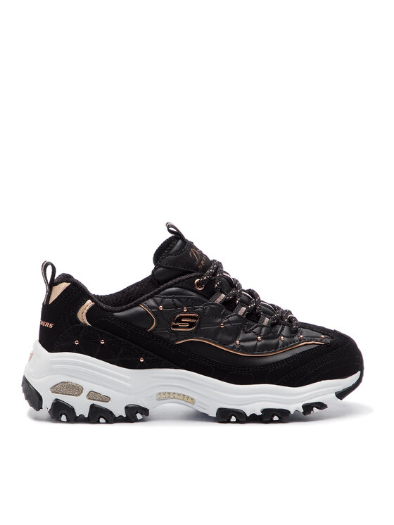Skechers Sneakersy D'lites Glamour Feels 13087/BKRG Čierna