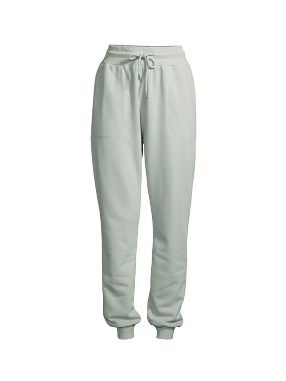 Casall Casall Spodnie dresowe Natural Dye Terry Jogger Zielony Regular Fit