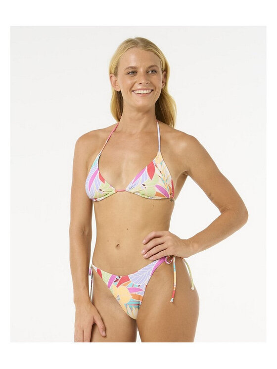 Rip Curl Rip Curl Góra od bikini Cala Vadella Trilange Top Kolorowy