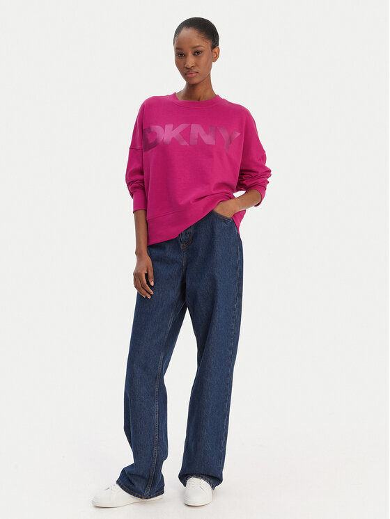 DKNY Sport DKNY Sport Mikina DP6T1561 Růžová Oversize