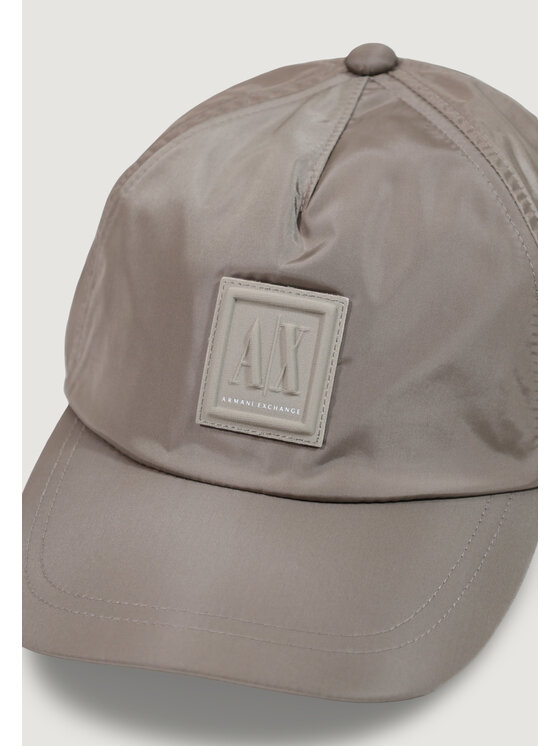 Armani Exchange Armani Exchange Czapka BASEBALL HAT Szary