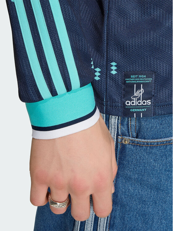 adidas adidas Koszulka techniczna 161885 Niebieski jasny Slim Fit