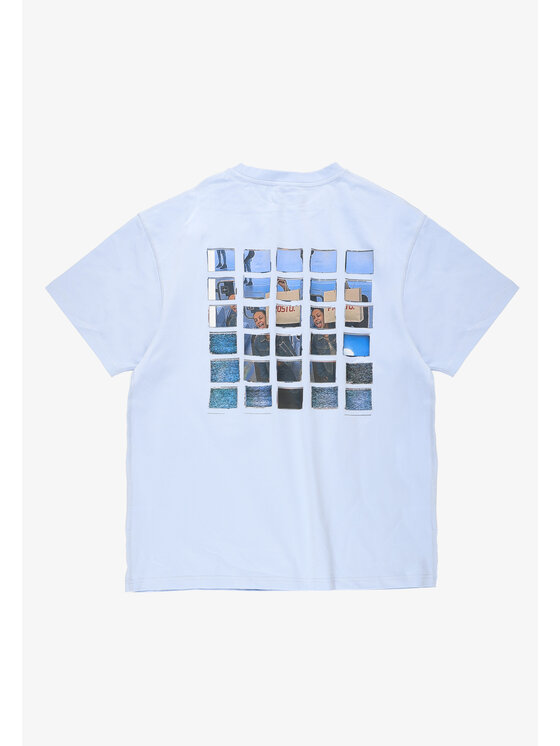 PROSTO. PROSTO. T-Shirt Polo Nine Niebieski Oversize