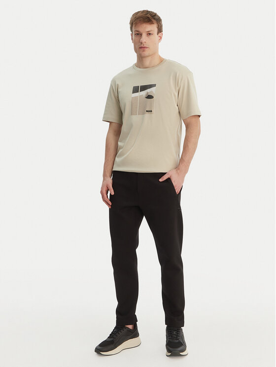 BOSS BOSS T-Shirt Join 50554365 Béžová Regular Fit
