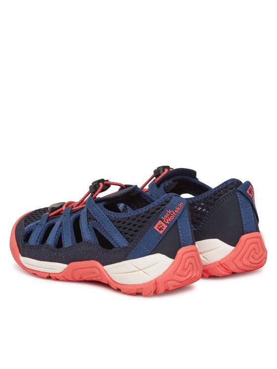 Jack Wolfskin Jack Wolfskin Sandały Levente Sandal A64080 M Granatowy