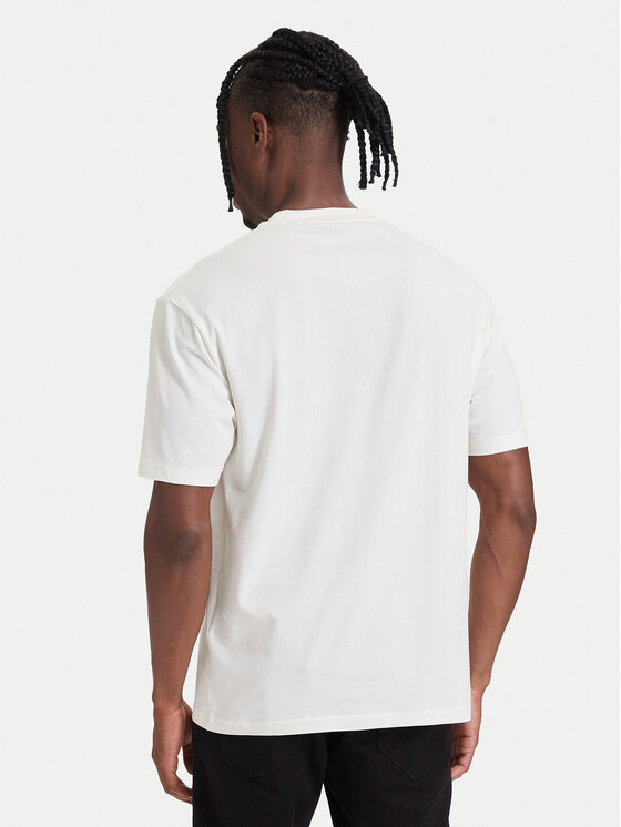 KARL LAGERFELD KARL LAGERFELD T-Shirt 755151 564235 Kremowy Loose Fit