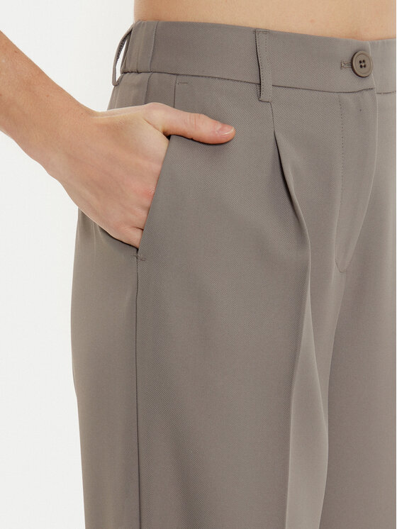 Noisy May Noisy May Pantaloni di tessuto Debbie 27029240 Grigio Regular Fit