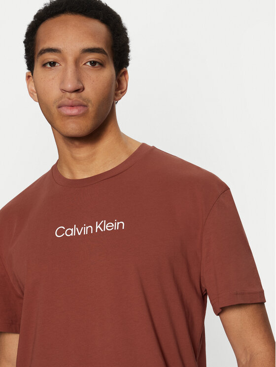 Calvin Klein Calvin Klein Póló Hero K10K111346 Piros Regular Fit