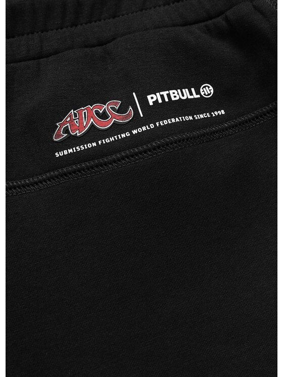 PITBULL PITBULL Spodnie dresowe ADCC DOGWOOD POCKET Czarny Regular Fit