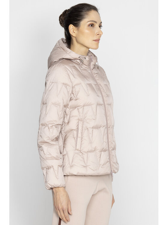 Deni Cler Milano Deni Cler Milano Kurtka damska T-DC-9002-E2-41-31-1 Różowy Regular Fit