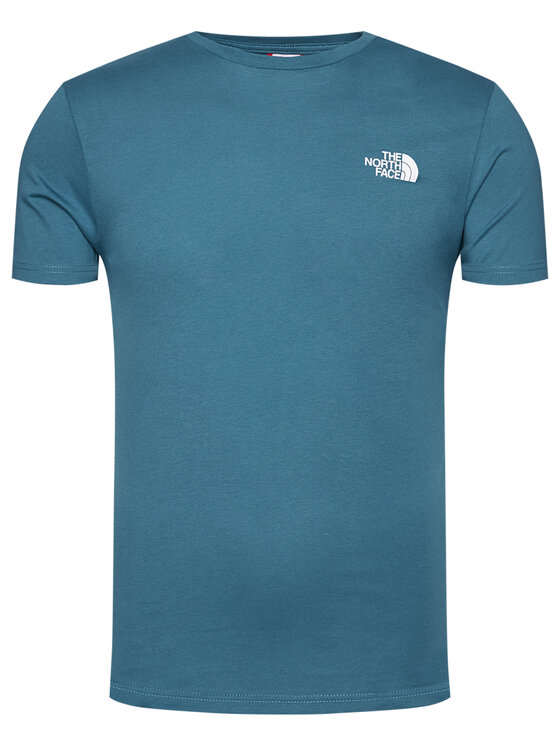 The North Face The North Face T-Shirt Simple Dome NF0A2TX5 Modrá Regular Fit