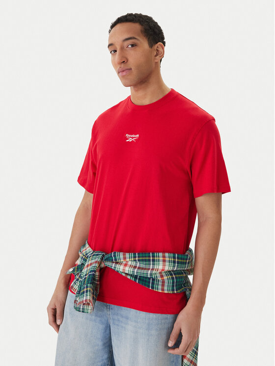 Reebok Reebok Tricou Branagan RK25561CCM Roșu Regular Fit