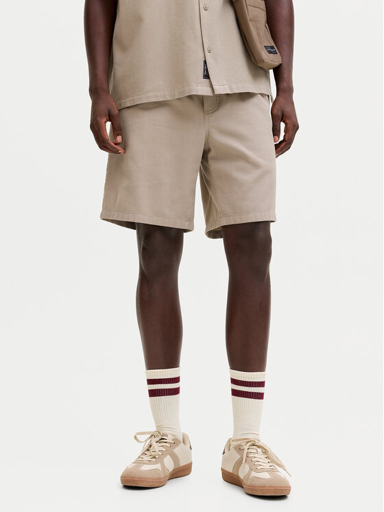 Jack & Jones Jack & Jones Kratke hlače Jaiden 12295862 Bež Relaxed Fit