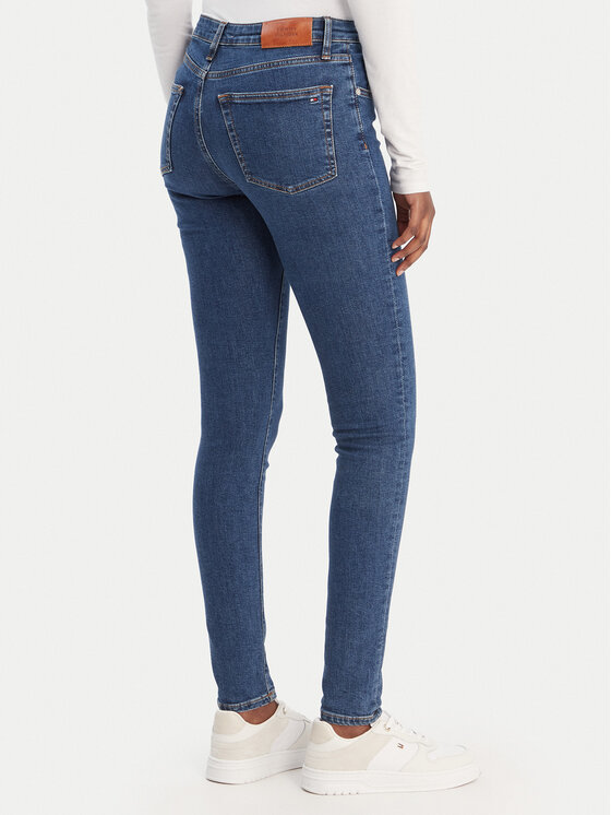 Tommy Hilfiger Tommy Hilfiger Džinsai WW0WW47689 Mėlyna Skinny Fit