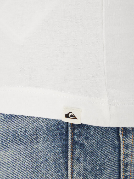 Quiksilver Quiksilver Majica brez rokavov EQYZT08041 Bela Regular Fit