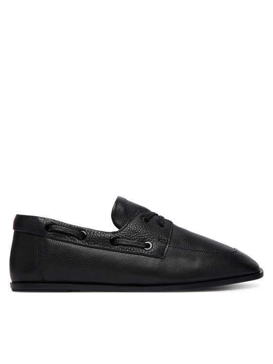 Calvin Klein Pantofi Ess Boatshoe Lth HW0HW03116 Negru