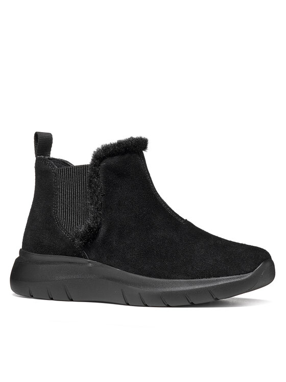 Geox Geox Μποτάκια με λάστιχο D Plummery D66YNB 22 C9999 Μαύρο