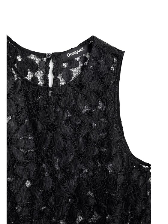 Desigual Desigual Blusa Blusa tanatos Nero Slim Fit