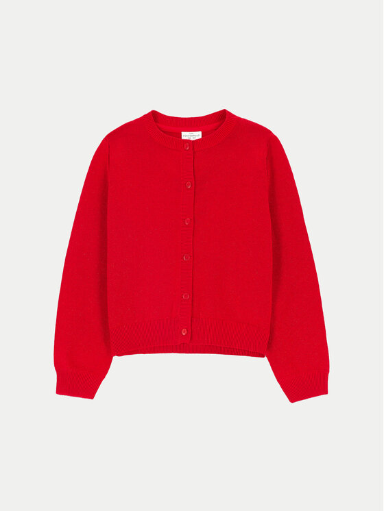 Coccodrillo Coccodrillo Cardigan ZC4172201EJG Rosso Regular Fit