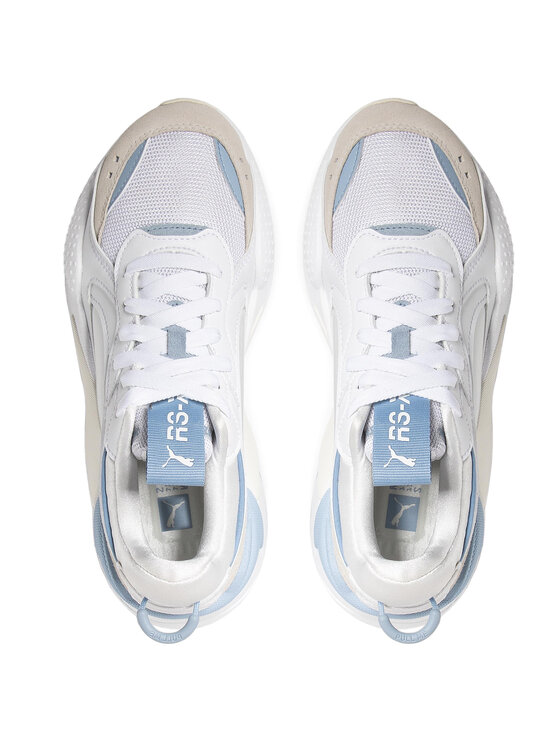 rs x bubble wn's puma white forever blue