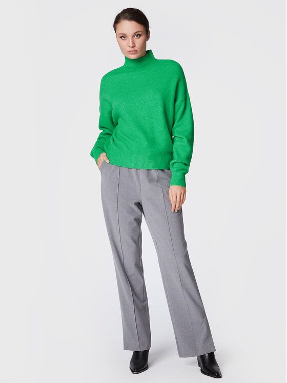 Gina Tricot Gina Tricot Stoffhose Rumi Suit 17751 Grau Regular Fit