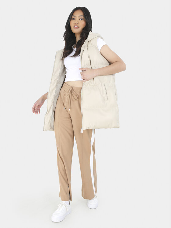 Brave Soul Brave Soul Varrukateta jakk LJK-TROPICLGILB Ekrüüvärv Straight Fit