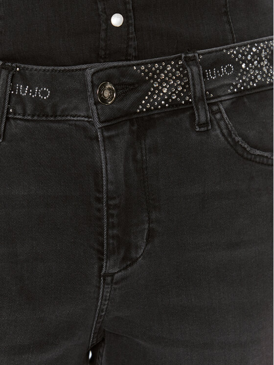 Liu Jo Liu Jo Jeans hlače UF3016 D4391 Siva Slim Fit