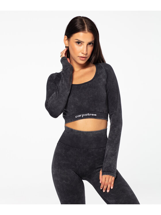 Carpatree Carpatree Top Yasmine top Czarny Fitted Fit