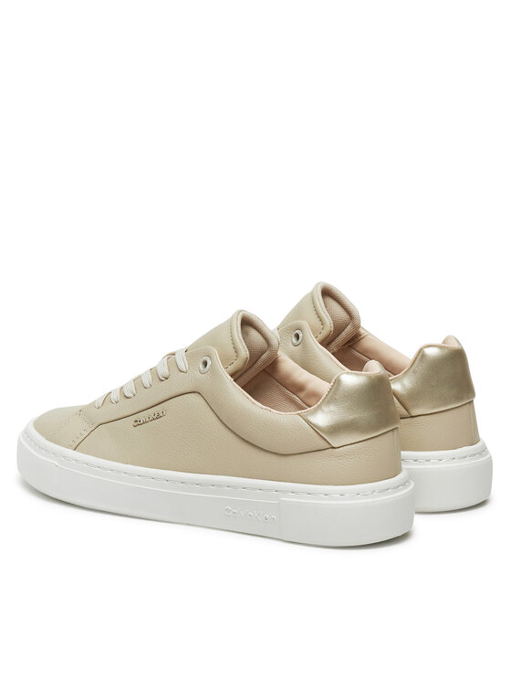 Calvin Klein Calvin Klein Снікерcи Cupsole Lace Up W/Ml HW0HW02288 Écru