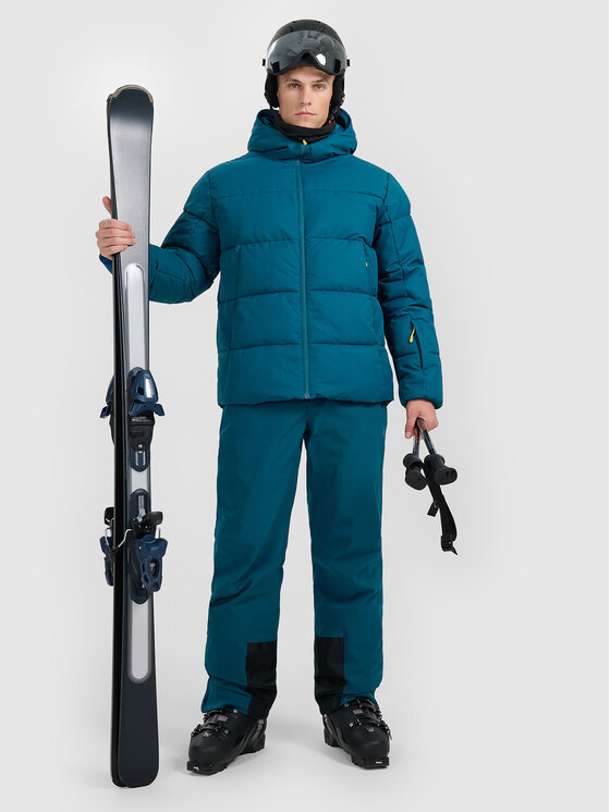 4F 4F Kurtka narciarska SKIWEAR Granatowy Regular Fit