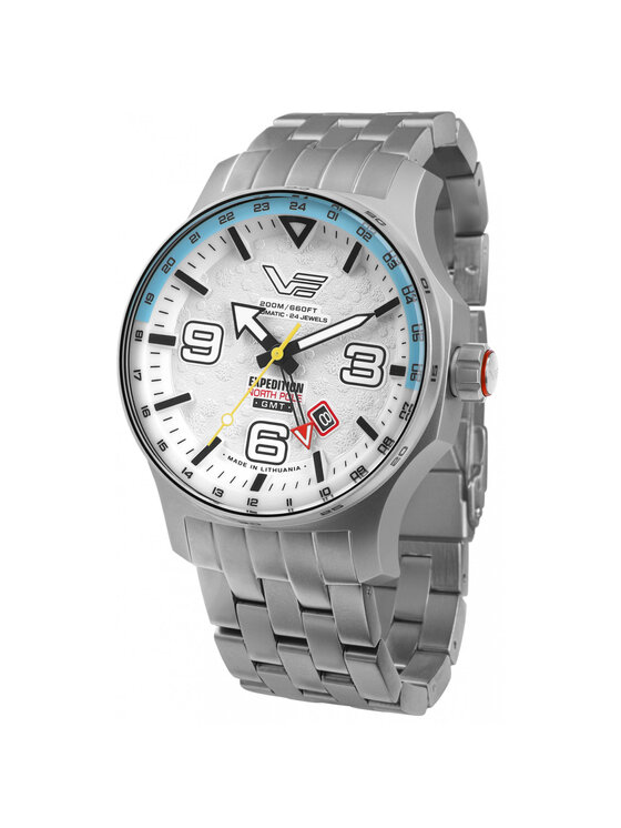 Zegarek Vostok Europe, Srebrny, NH34-595A773B