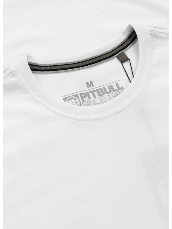 PITBULL PITBULL T-Shirt Koszulka męska HERO XL Biały Regular Fit