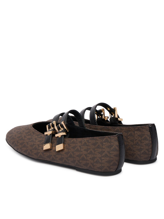 MICHAEL Michael Kors MICHAEL Michael Kors Балетки Rowen Flex Ballet 40R6RWFP1B Коричневий