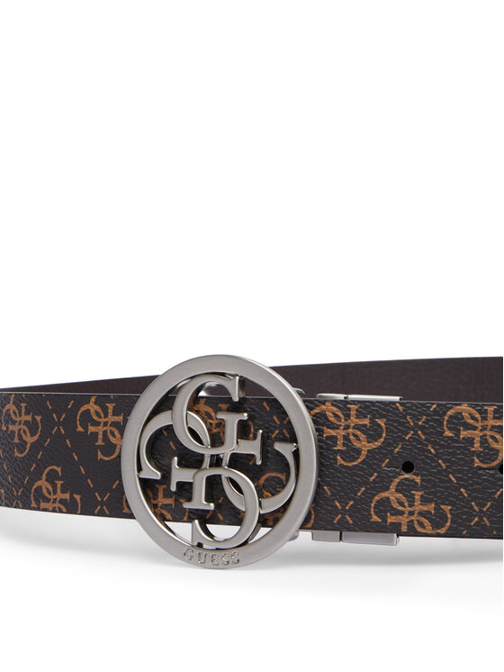 Guess Guess Curea de Damă BM7960 P6435 Maro închis