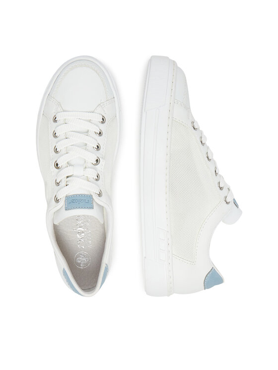 Rieker Rieker Sneakers L8803-80 Bianco