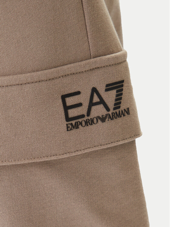 EA7 Emporio Armani EA7 Emporio Armani Teplákové kalhoty 8NPP67 PJVRZ U6167 Béžová Regular Fit