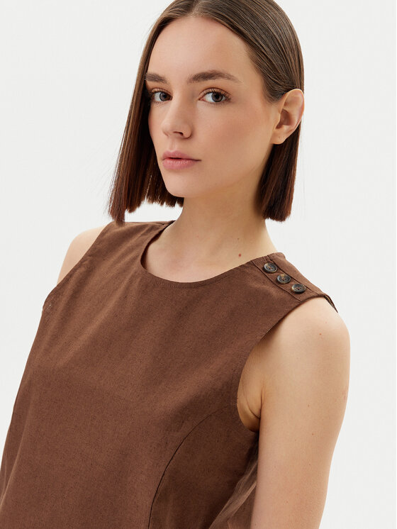 Barbour Barbour Bluza Barbour Lucy LSH1665BR53 Rjava Regular Fit