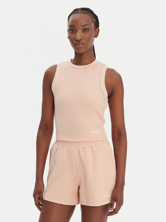 Guess Guess Top V6GP17 K3215 Narančasta Regular Fit