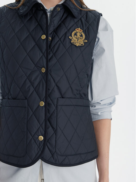 LAUREN RALPH LAUREN LAUREN RALPH LAUREN Bezrękawnik 297P10887001 Granatowy Regular Fit