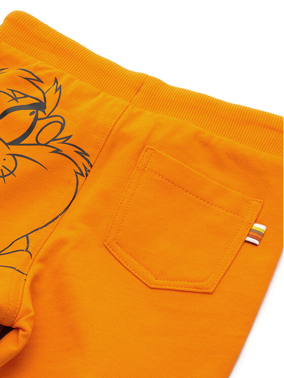 Original Marines Original Marines Sportske kratke hlače LOONEY TUNES DDPV0353NM Narančasta Regular Fit