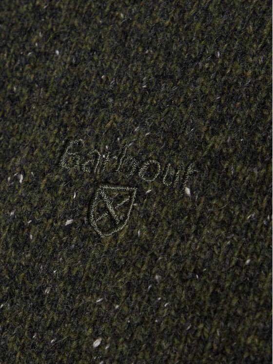 Barbour Barbour Sweter Essential Tisbury MKN0844GN79 Zielony Regular Fit