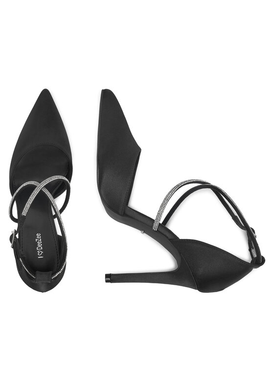 DeeZee DeeZee Lodičky KL-HH4785-62S Čierna