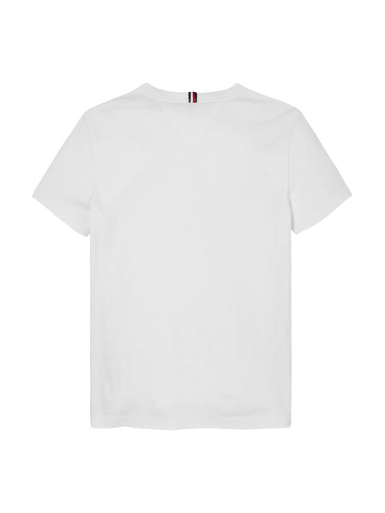 Tommy Hilfiger Tommy Hilfiger T-Shirt Palm Print KB0KB09649 D Λευκό Regular Fit