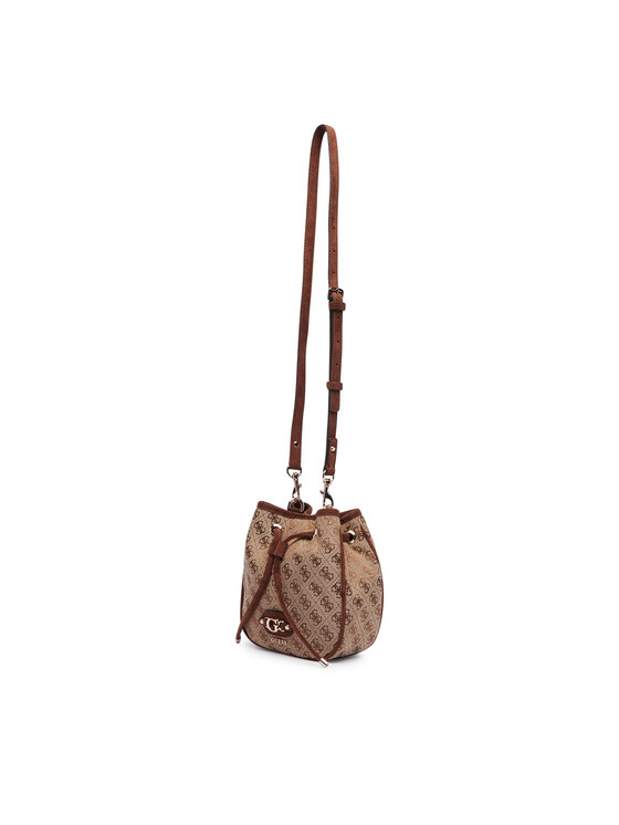 Guess Guess Geantă Samantha Mini HWJG23 13770 Maro