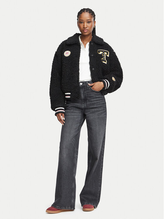 Tommy Jeans Tommy Jeans Bomber Varsity  DW0DW23426 Blu scuro Regular Fit